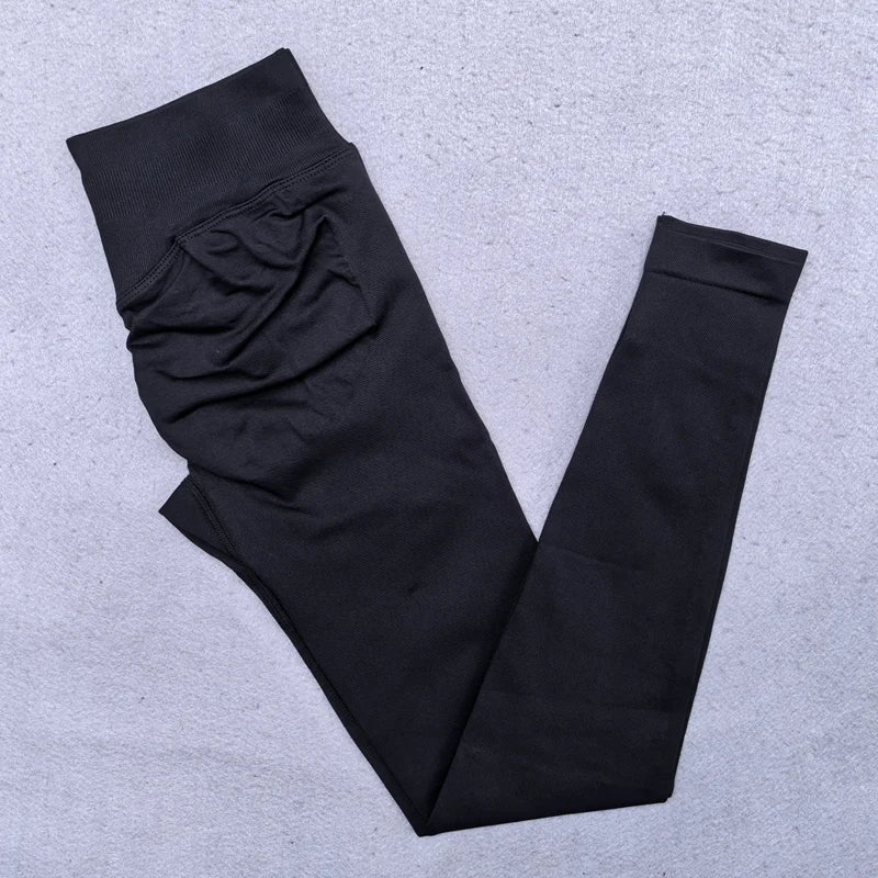 Seamless Scrunch Booty Lifting Activewear⁠