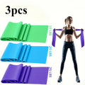Premium Yoga Resistance Bands | 3-Piece Elastic Stretching Set