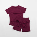 Seamless Crop Top & Booty Shorts 2-Piece Yoga Set