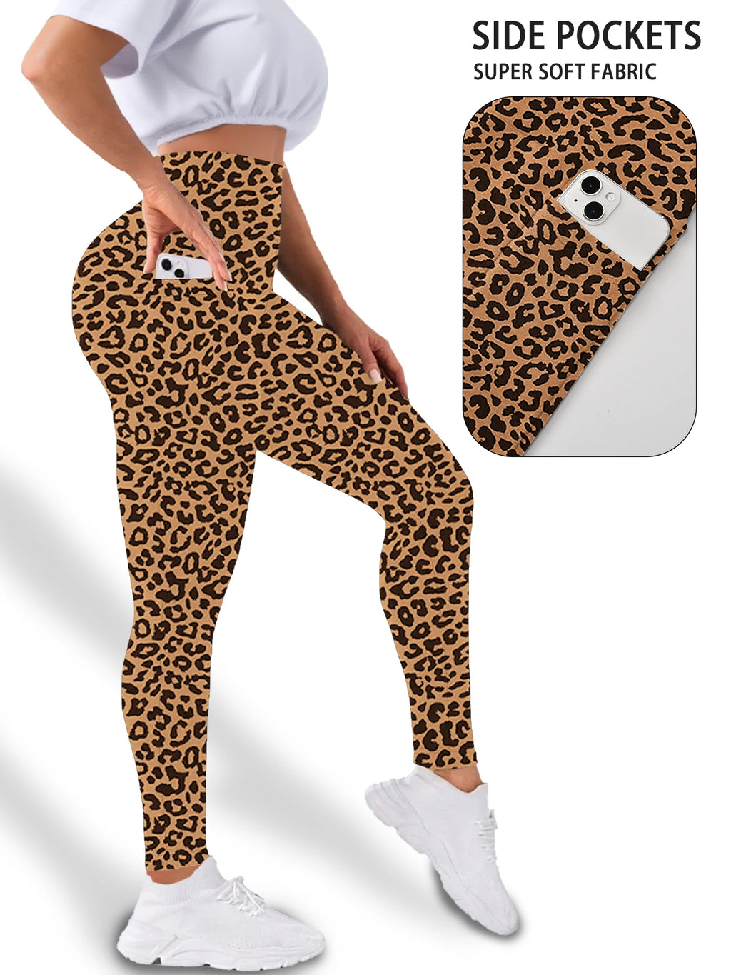 High-Waist Super Soft Leggings with Pockets⁠