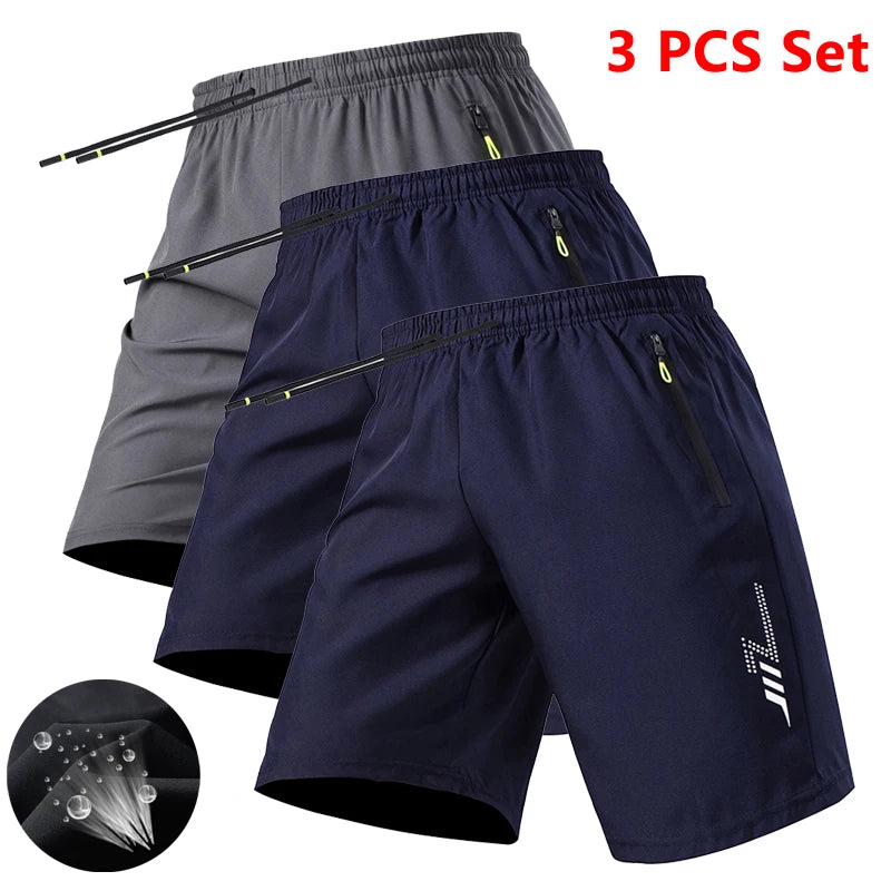 Men's Daily Training Gym Shorts (Value 3-Pack)