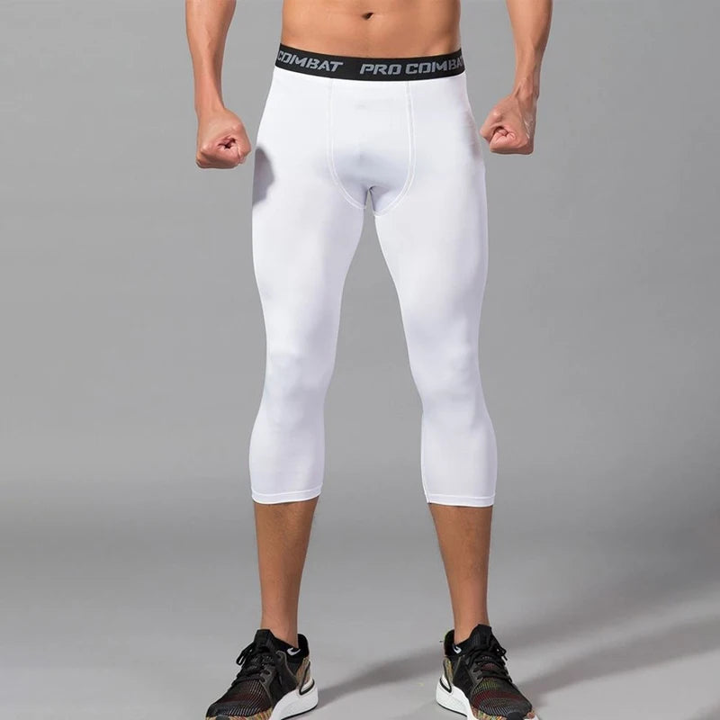 Men's Pro Athletic Compression Tights & Shorts⁠