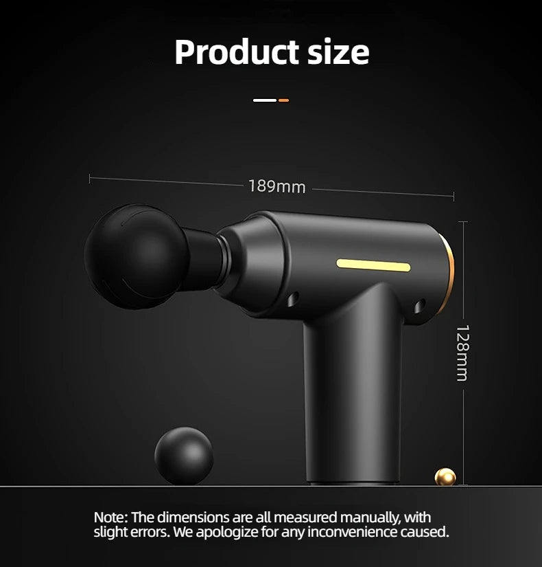 Pro-Release Mini Muscle Massage Gun & Deep Tissue Massager⁠