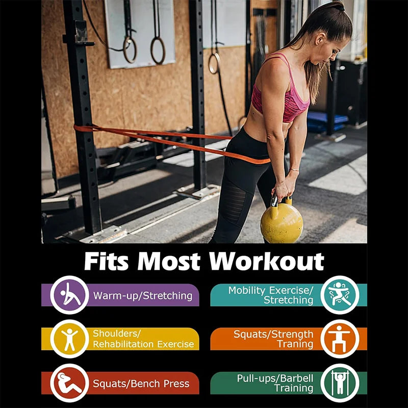 Premium Heavy-Duty Resistance Loop Bands | Pull-Up Assistance & Strength Training Bands