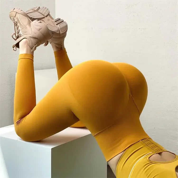 Ultra-Compression High-Waist Seamless Leggings⁠