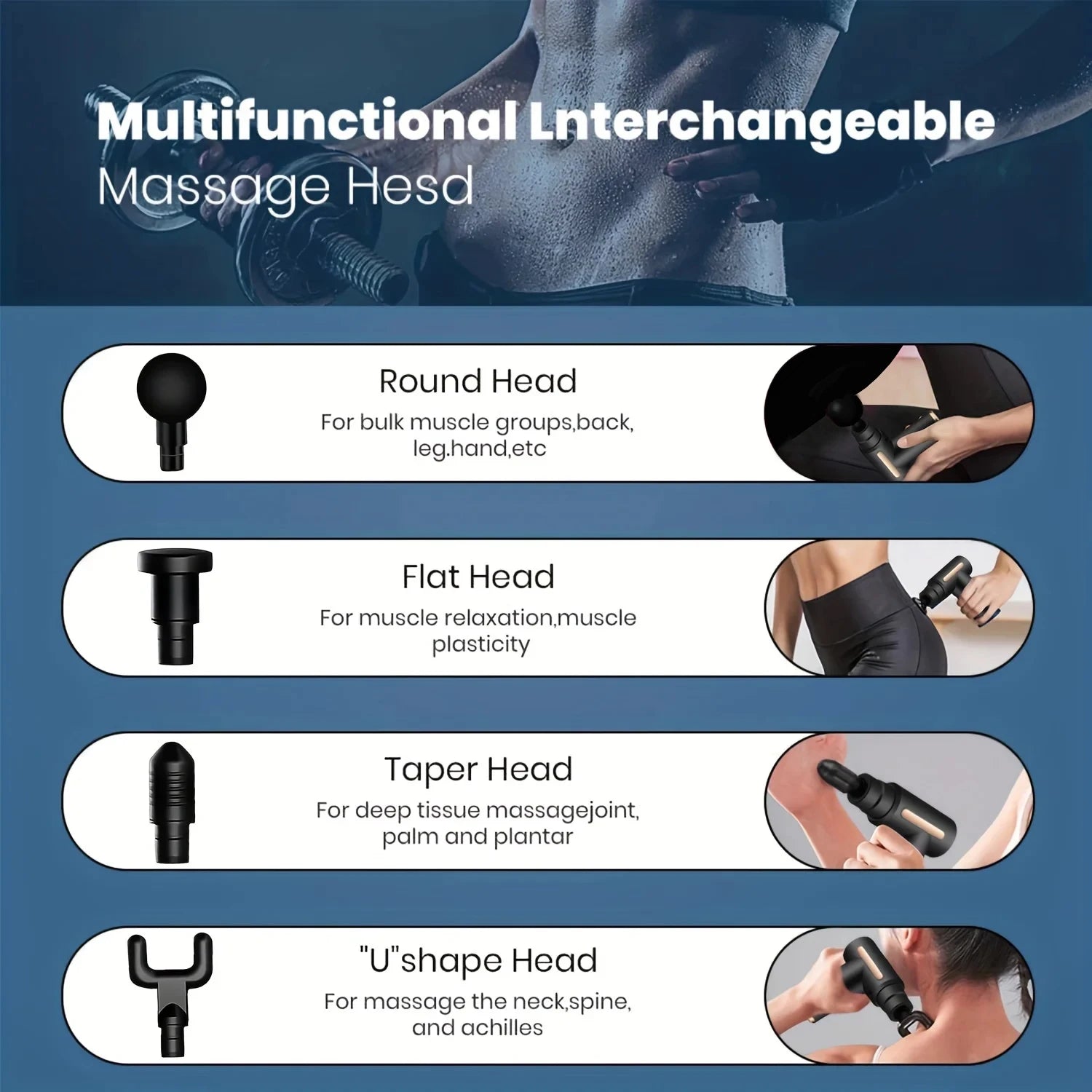 Pro 99-Speed Deep Tissue Massage Gun | Professional Muscle Recovery Massager