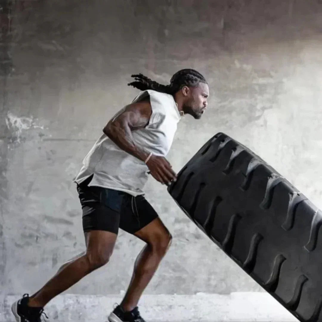 Alpha Performance 2-in-1 Athletic Gym Shorts