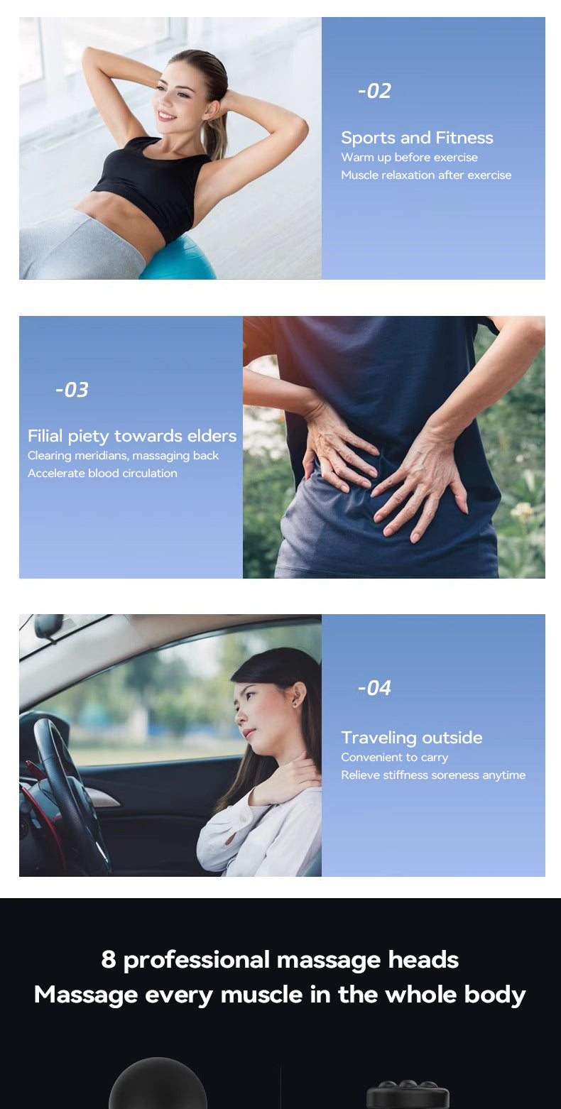 Lenovo Pro Power Wireless Massage Gun – Deep Tissue Percussion Massager⁠